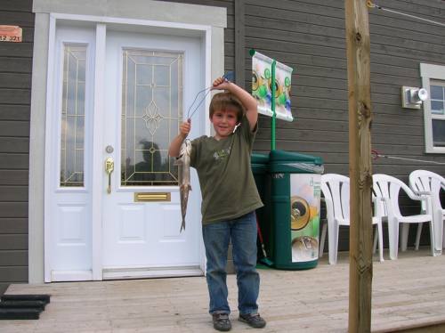 Grand-p�re et ses petits-fils