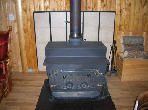 Coin du feu � la salle � manger